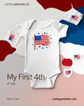 4th July Baby Onesie 1