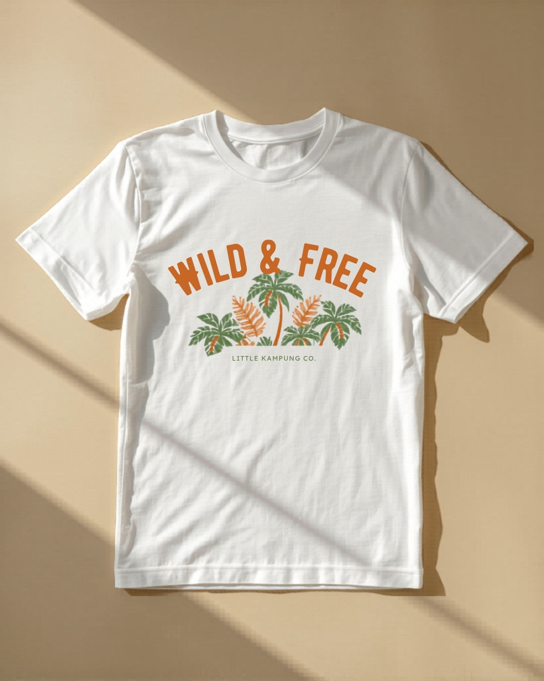 Wild & Free Tropical Family Matching Tee - Little Kampung Co.