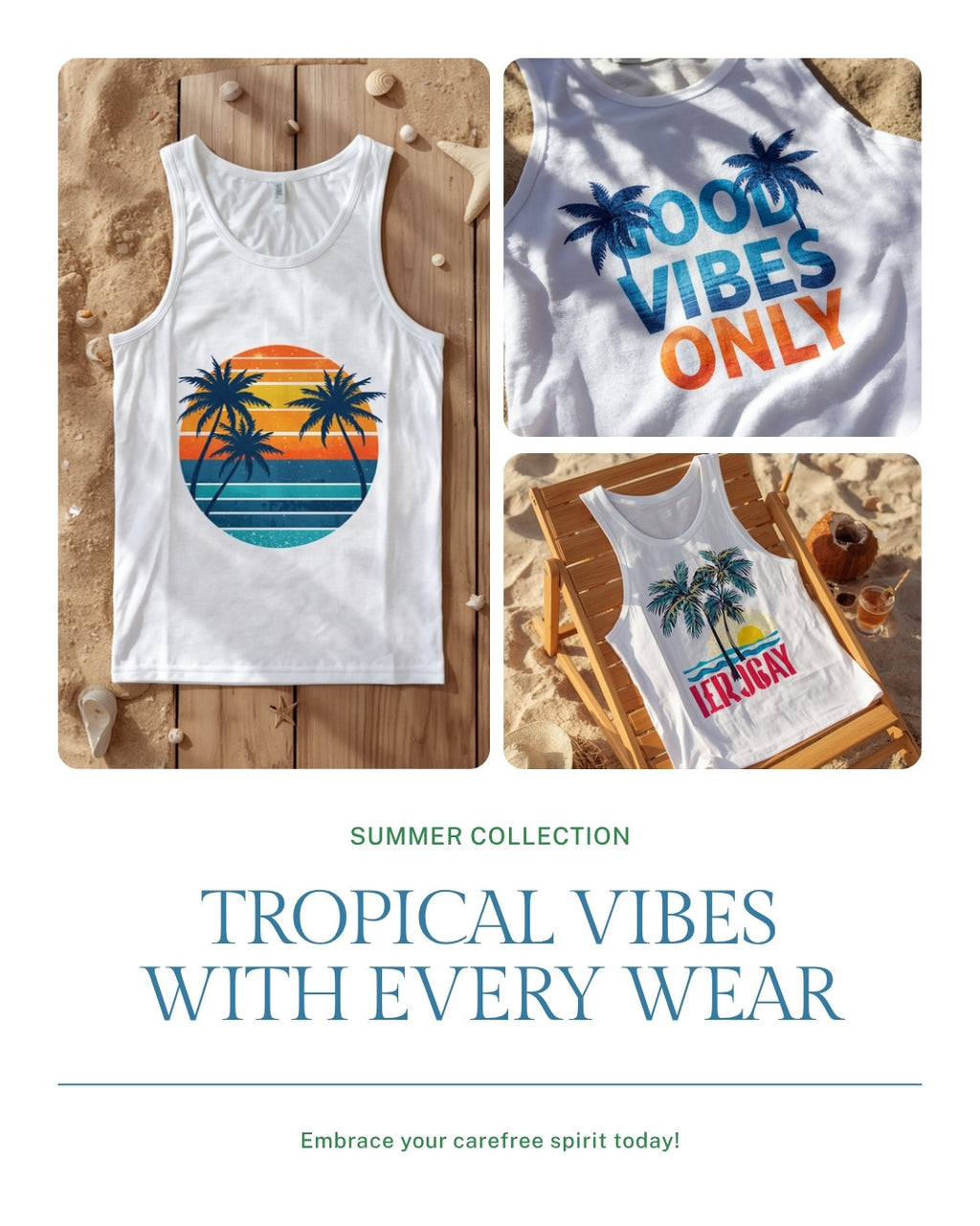 Tropical Tank Top 1 - Little Kampung Co.