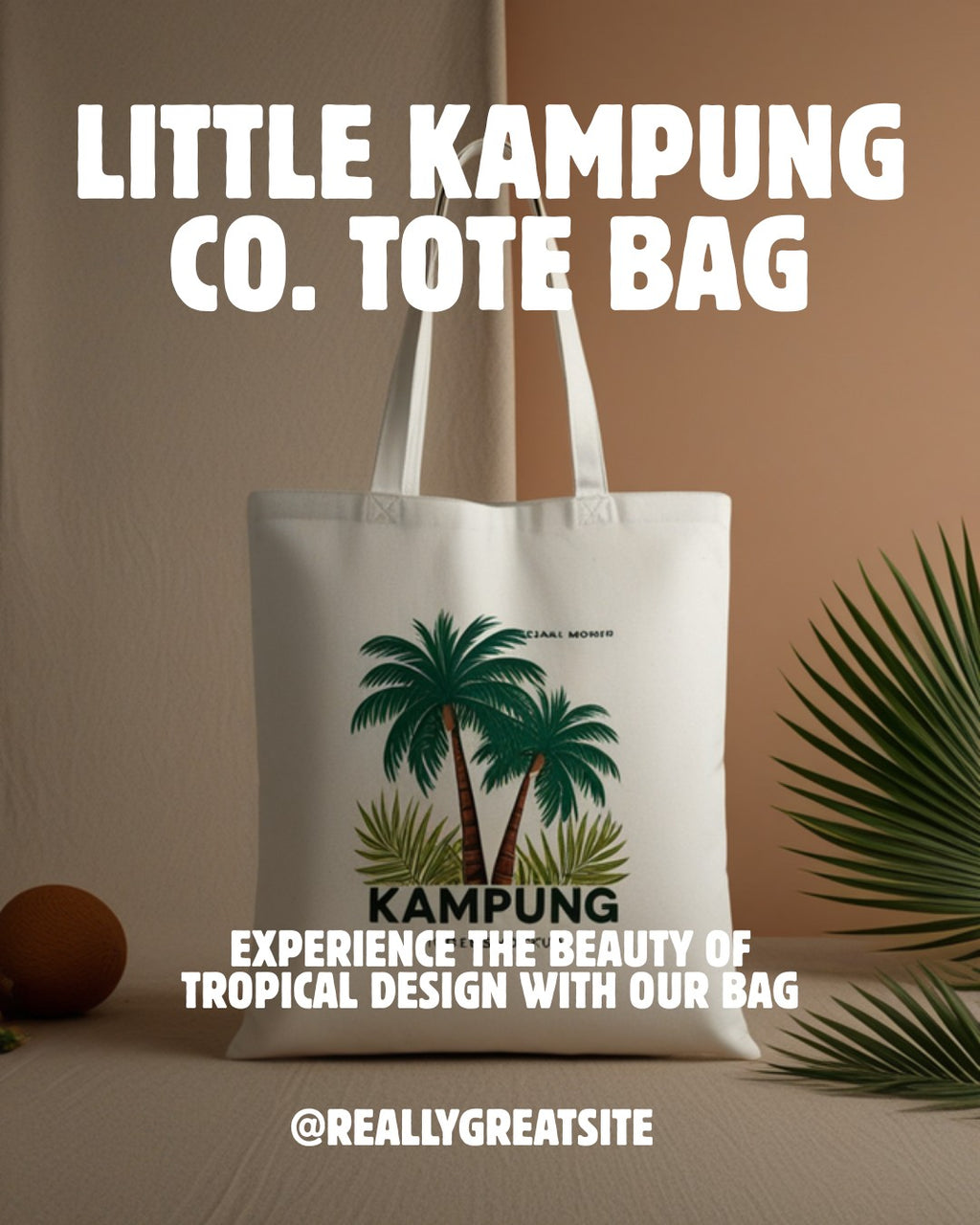 Tropical Tote Bag 3