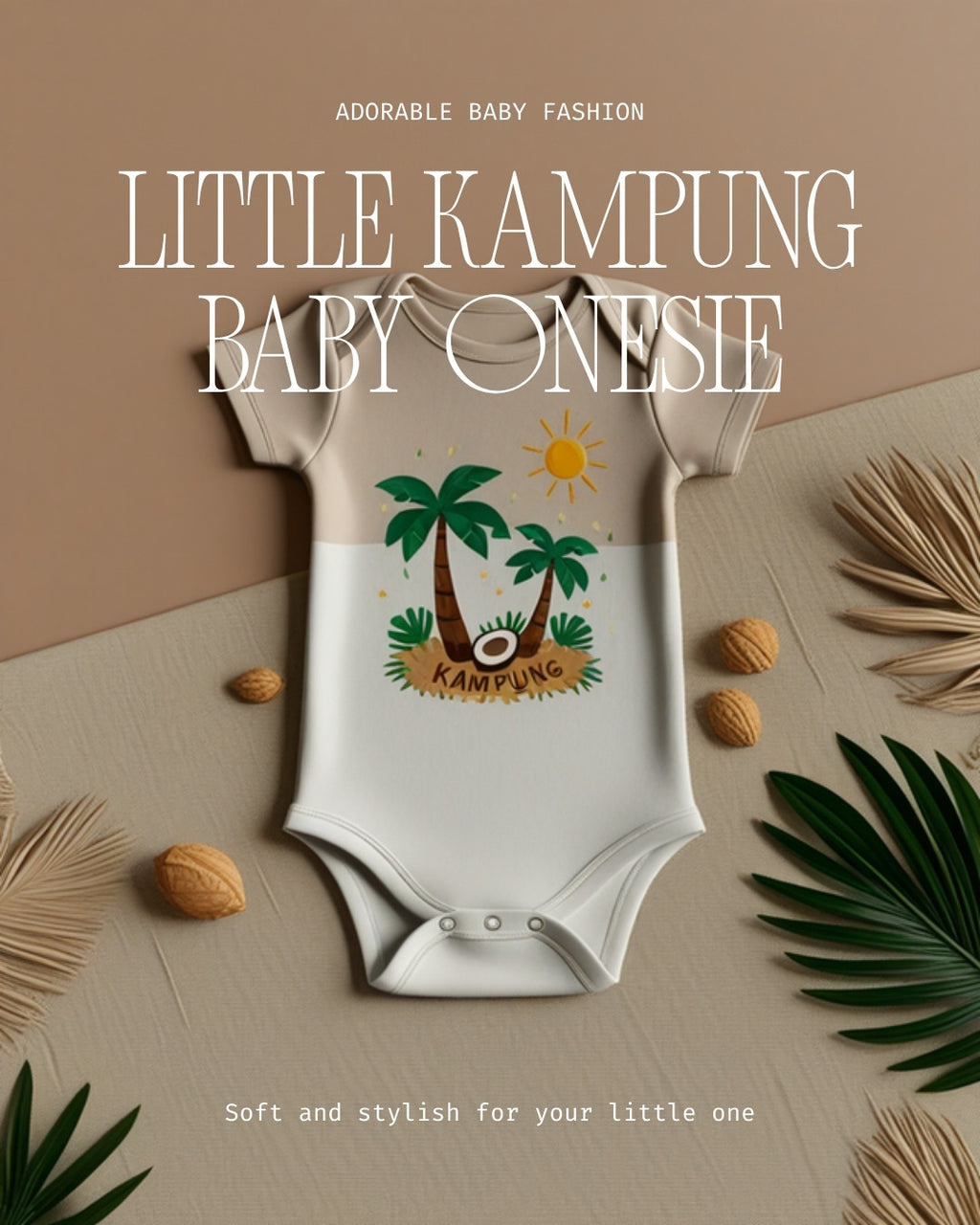 Little Kampung Baby Onesie 4
