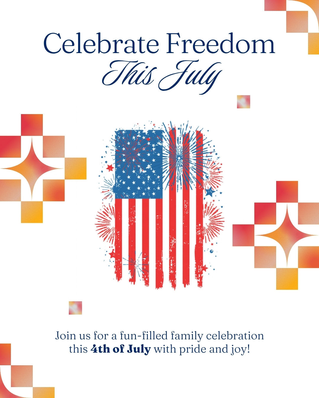 4th of July Celebration Tee Light - Little Kampung Co.