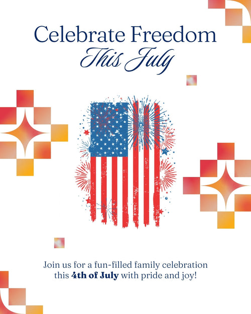 4th of July Celebration Tee Light - Little Kampung Co.