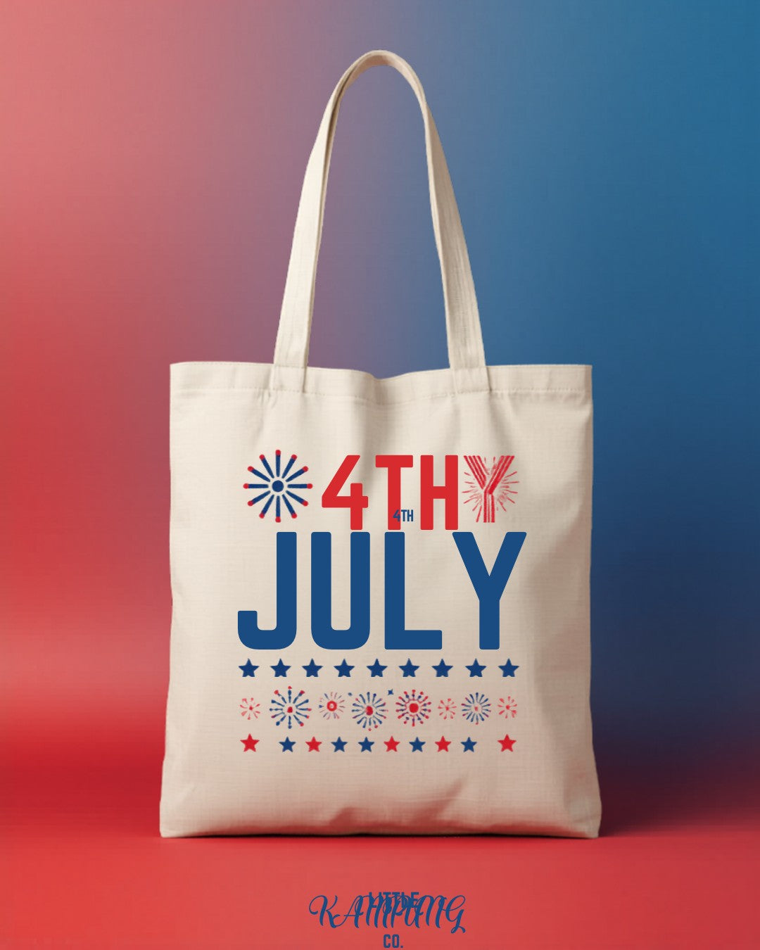 4th July Patriotic Tote Bag 1